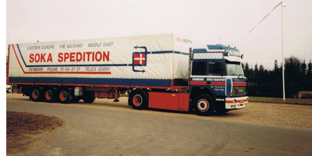 Soka Spedition old truck